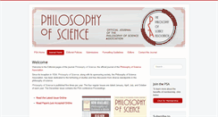 Desktop Screenshot of journal.philsci.org