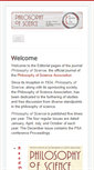 Mobile Screenshot of journal.philsci.org
